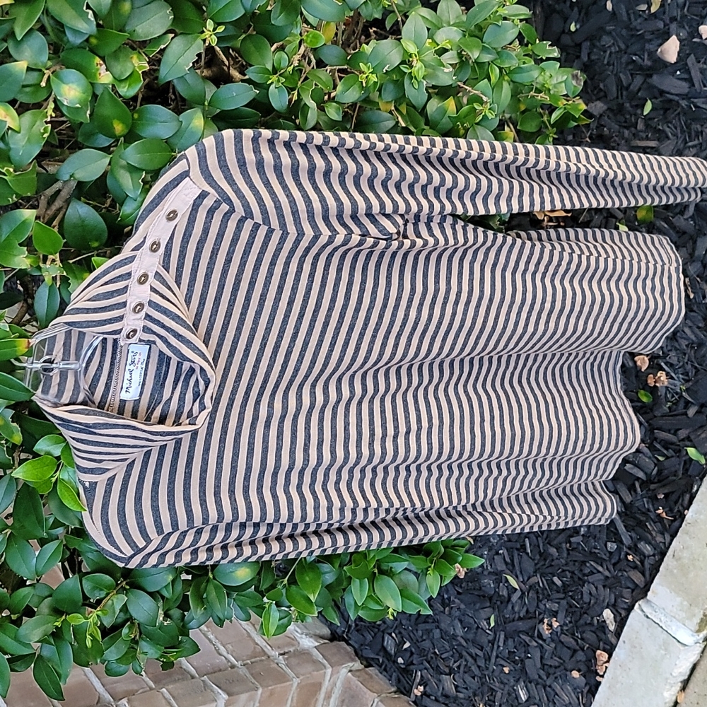 Micheal Stars turtle neck tan and heather charcoal - Picture 5 of 7